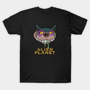 Giree - Alien Planet - No Heart Yellow T-Shirt